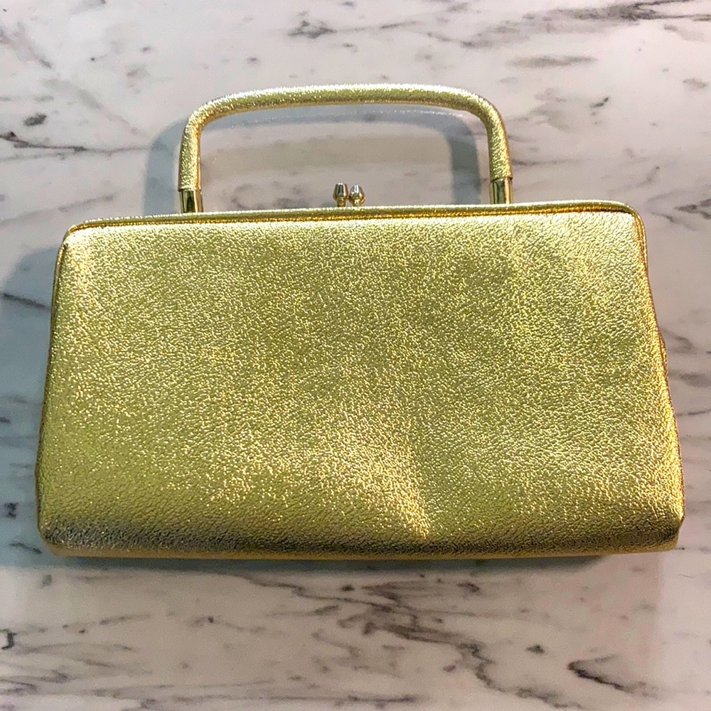 Vintage Gold Purse Clutch